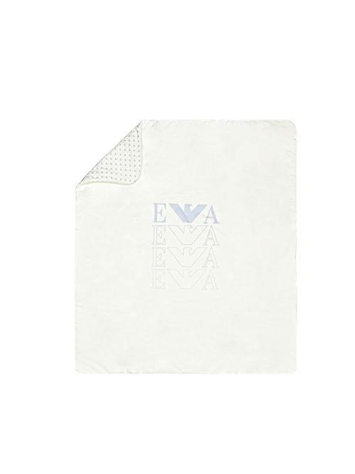 Coperta, neonato, logata. EMPORIO ARMANI | EY000014 AF10913FB054